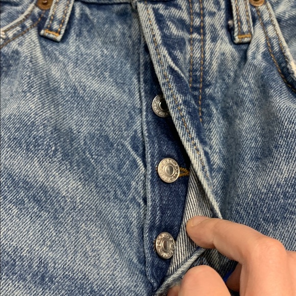 RE/DONE 90S CROP LOW SLUNG JEAN MEDIUM RAF 25 - Picture 3 of 7